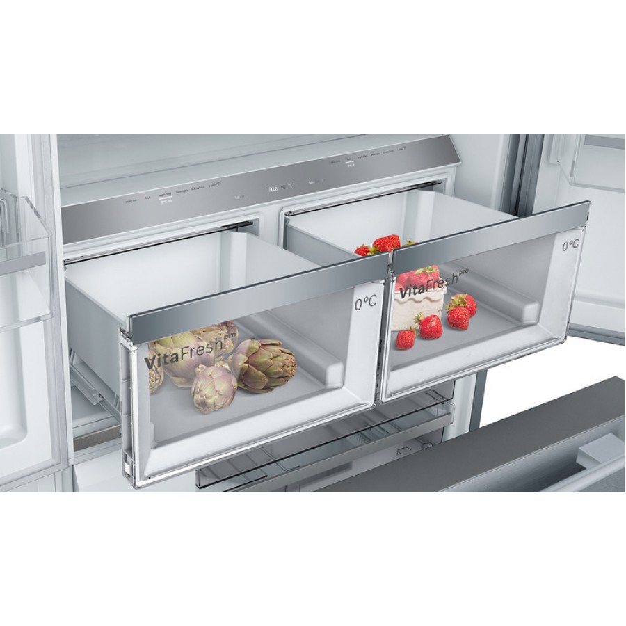 Bosch KFF96PIEP Ψυγείο Ντουλάπα 573lt Inox Υ183xΠ90.5xΒ70.6εκ. Bosch KFF96PIEP Ψυγείο Ντουλάπα 573lt Inox Υ183xΠ90.5xΒ70.6εκ.